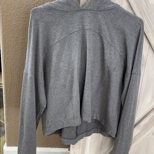Lululemon sweatshirt with hood